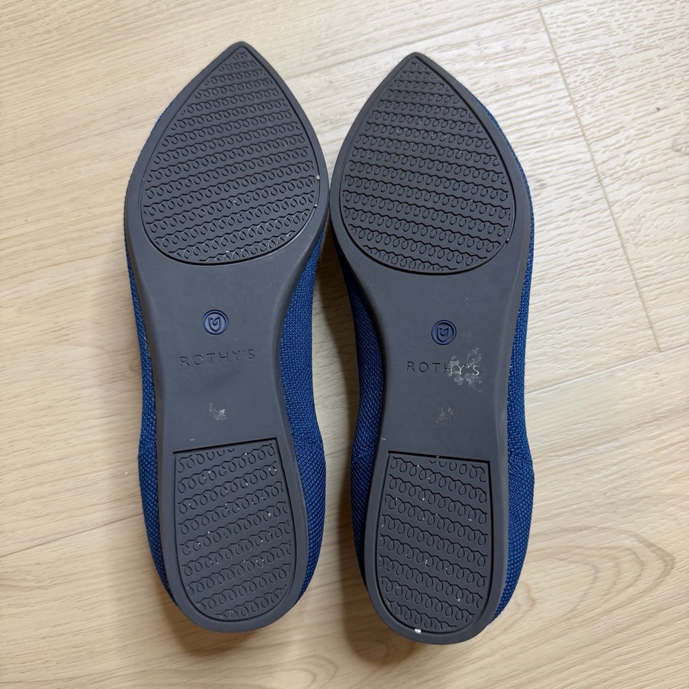 Rothy’s The Point Maritime Navy Ballet Flat - Picture 10 of 11